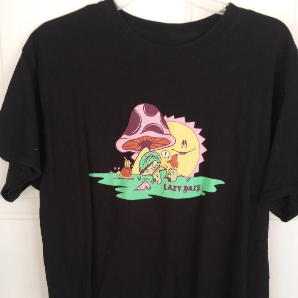 12OZ  Soda Club Lazy Daze Men's T-Shirt Size Large